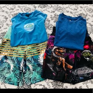 2 Boys swim set - 4pcs.